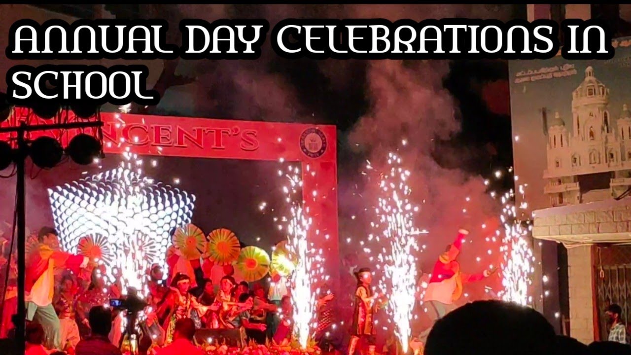 Annual day celebrations in school|school anniversary function - YouTube