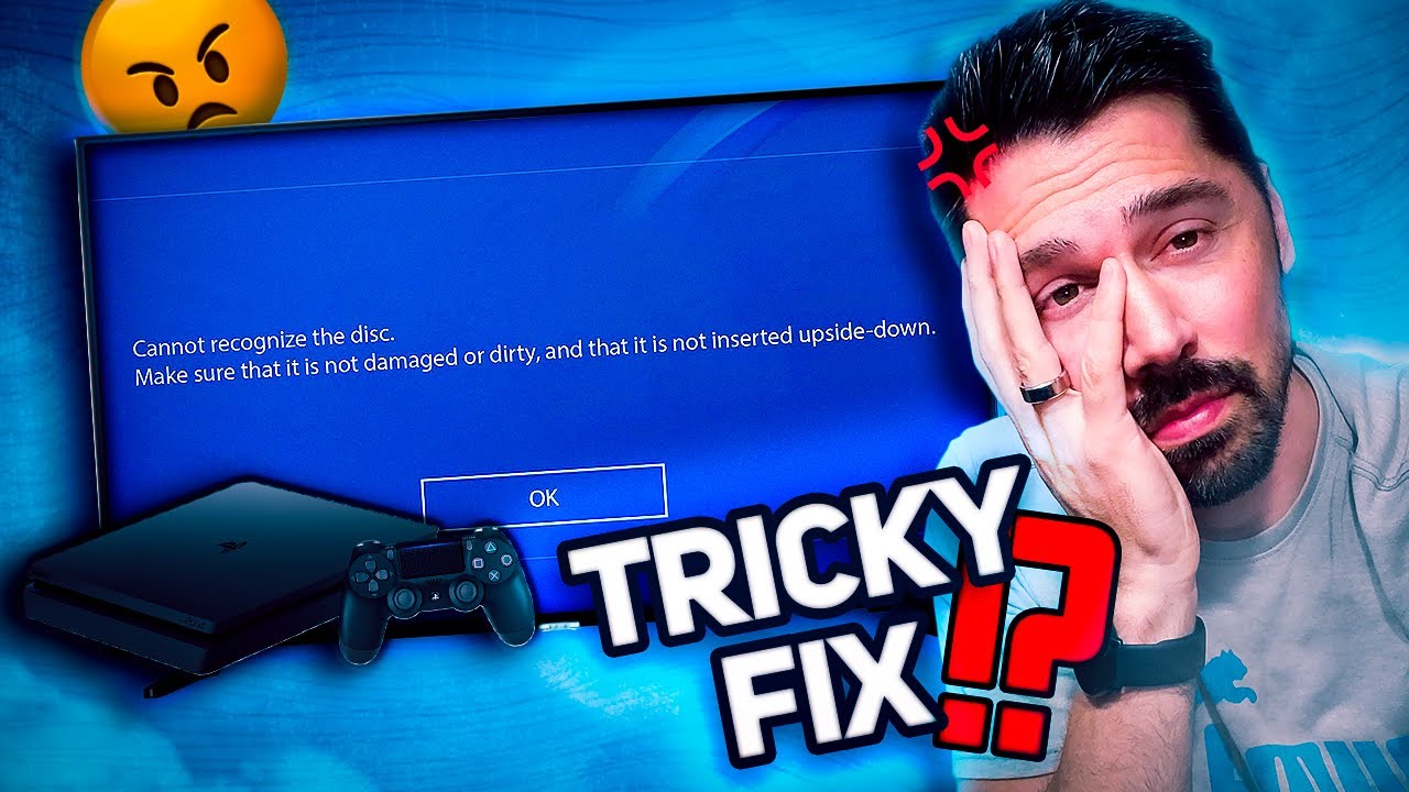 How to Fix PS4 Won't Read the Disc - YouTube