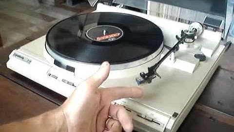 D-35 Toca Discos Quartz Gradiente c/ Pitch Strobo Direct Drive AUTO  (Vídeo DEMO)