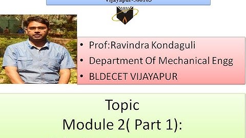 Module 2( Part 1):Euler Turbine Equation