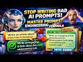 Stop Writing Bad AI Prompts! | Master Prompt Engineering Formula (2026 Guide)