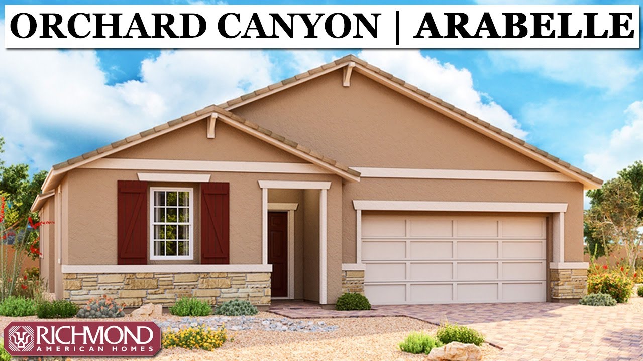 ARABELLE Plan 440K Richmond American Homes Orchard Canyon North Las