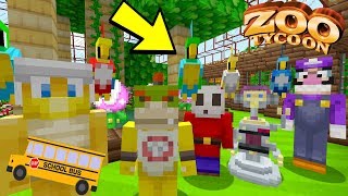 ZOO FIELD TRIP *PART 2* NEW PETS! - Super Nintendo School - (Minecraft Switch) [12]