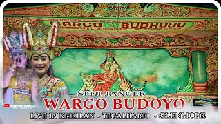 LIVE 🇮🇩  JANGER  WARGO BUDOYO feat  AIDAN PRODUCTION AUDIO || KRIKILAN - TEGALHARJO - GLENMOR