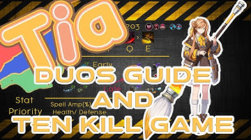 Tia With Tibbers! Tia Duos guide and full game! - Eternal Return Gameplay