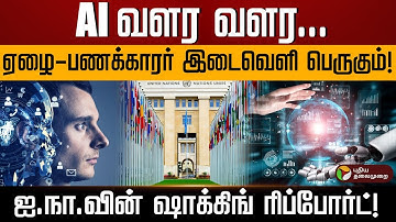 AI வளர்ச்சியால் உலகில் அதிகரிக்கும் ஏழை - பணக்காரர் பாகுபாடு...ஐ.நா. எச்சரிக்கை! | PTD