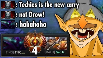 Even Professional Player 10000MMR Gabbi Tips This Techies for the amazing Play | Techies Official