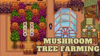 Tree Farming Mushroom Logs Stardew Valley 1.6 Update