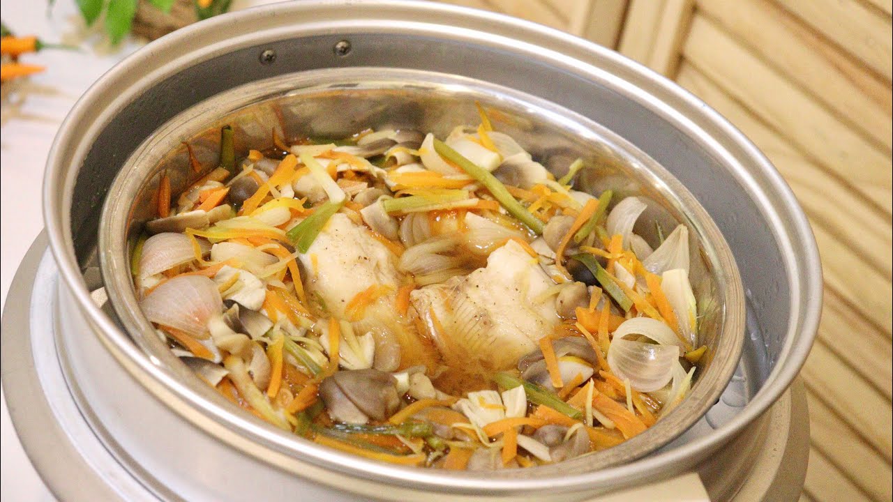 Delicious Steamed Fish with Vegetables YouTube