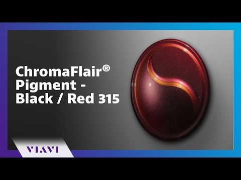 ChromaFlair® Pigment - Black/Red 315