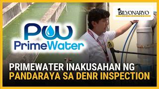 Tubo na ginamit umano ng PrimeWater para dayain ang DENR inspection, nabisto | Agenda