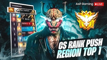 New Season Cs Rank Push To Region Top 1 With Unlimited Streaks 😈 Garena - Free Fire