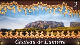 _Ep.2_ (Terrain Texturing) - Lets Build Chateau de Lumiere [Minecraft]