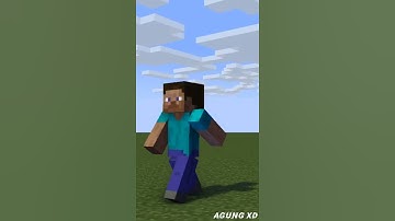 Steve walking animation test (Minecraft Animation Shorts)