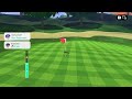 chip-in eagle on Hole 6 with a 24 mph crosswind, backspin then curved into the hole