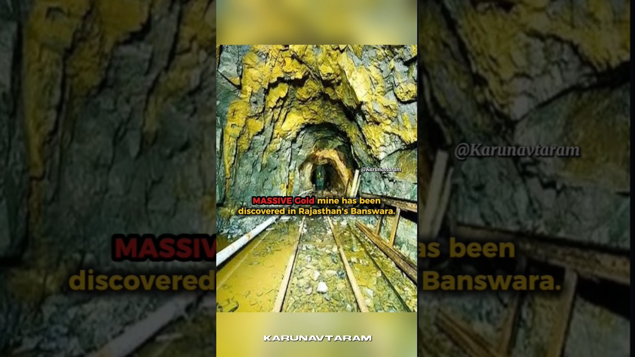 Rajasthan Turns Golden 222 Tons of Pure Gold Found! |