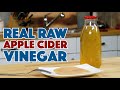 How To Make REAL Apple CIDER Vinegar