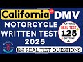 California DMV Motorcycle Written Test 2025 125 Questions With Explained Answers California DMV Motorcycle Written Test 2025 125 Questions With Explained Answers