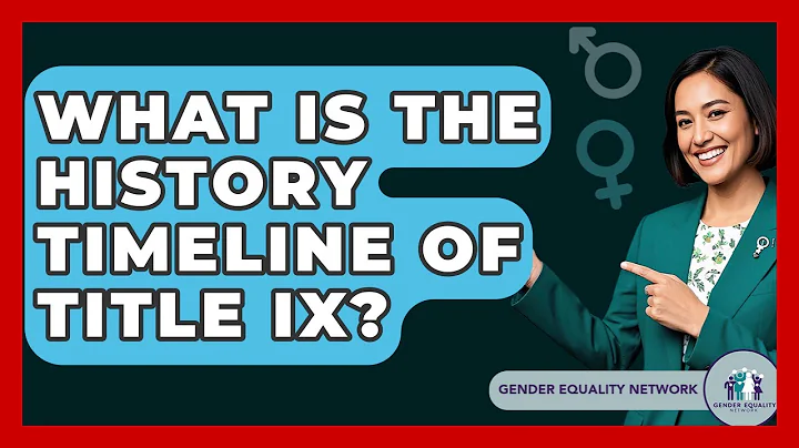 What Is The History Timeline Of Title IX? - Gender Equality Network