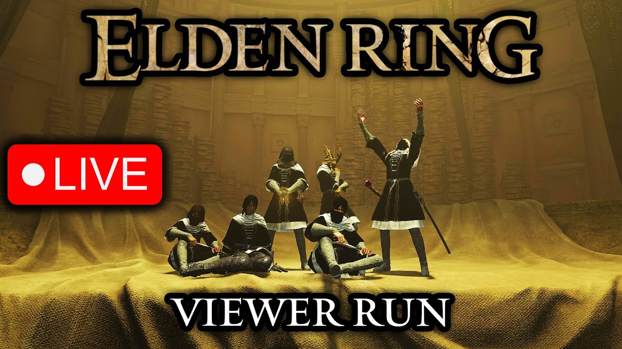 Elden Ring But I Play With You | ELDEN RING VIEWER RUN Stellar Blade After? - Come Chill