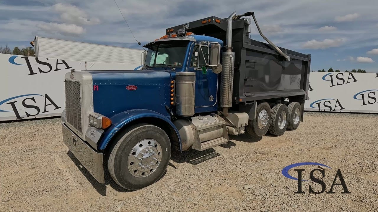 60766 - 1999 Peterbilt Tri Axle Dump Truck will be sold at auction