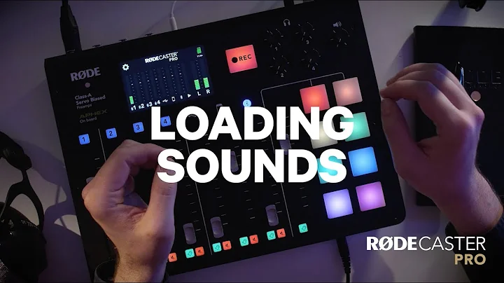 RØDECaster Pro Features - Loading Sounds