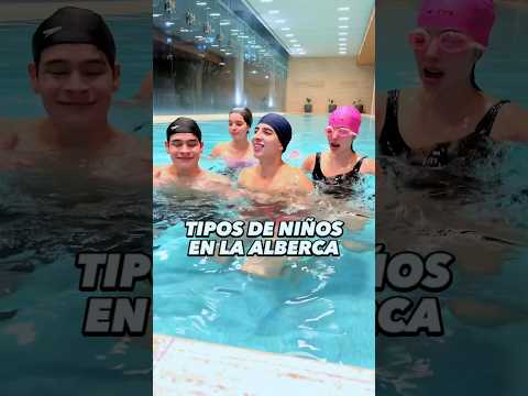 Tipo de NIÑOS en la ALBERCA 🏊😂🪬🧿
