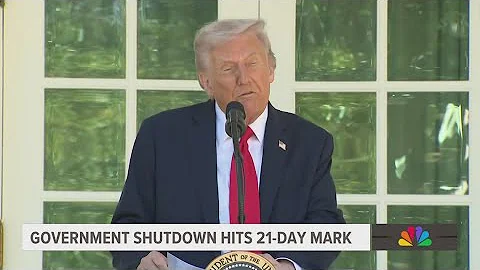 President Trump hosts Senate Republicans at renovated White House as shutdown drags into 4th week