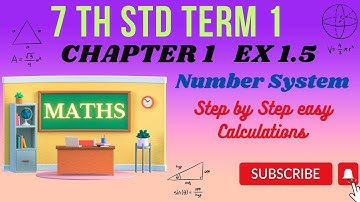 TN 7th std maths term1 Ex 1.5-Number System(Statement Problems on Integers)@tnmaths6to10
