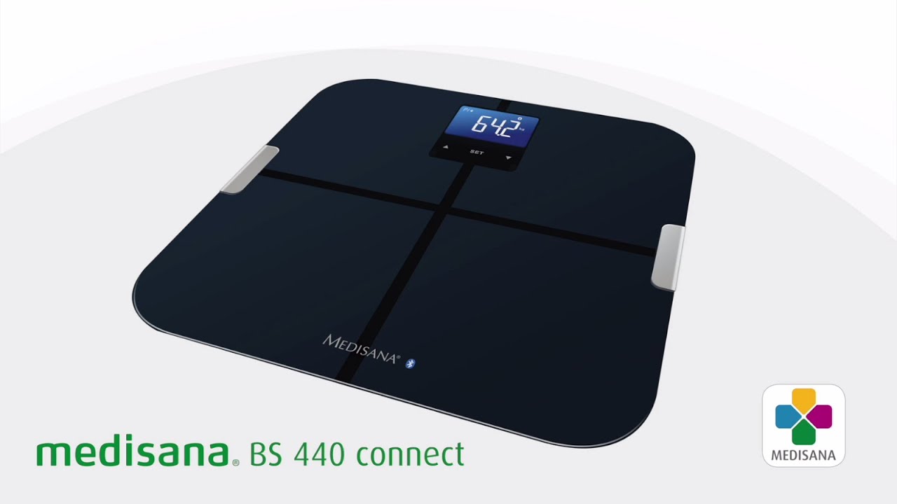 Latijns Flitsend Bestaan medisana body analysis scale BS 440 connect - english - YouTube