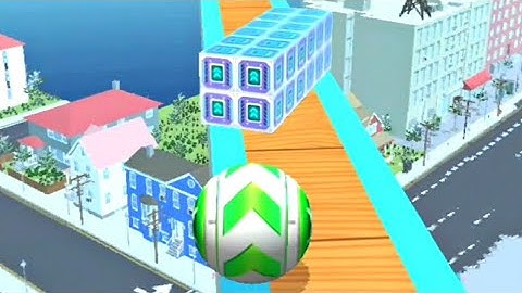 Sky Rolling Ball 3D - All level Gameplay Walkthrough Android iOS (level 707)