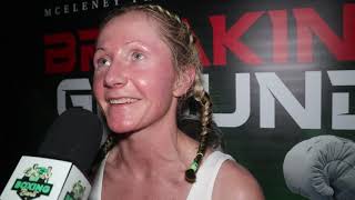 KATE RADOMSKA EYES CELTIC TITLE AFTER 6 ROUND VICTORY ON MC ELENEY PROMOTIONS SHOW IN GALWAY