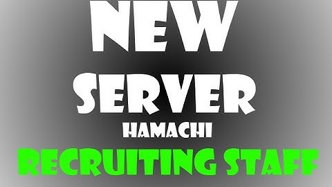 My Hamachi Bukkit server 1.6.4 [need staff] (ip id and pass in desc)