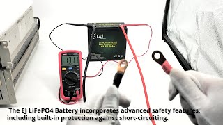 EJ 12.8V 12v 20Ah LiFePO4 Battery Unmatched Safety and Ultra High Performance