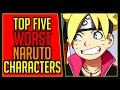 Top 5 Least Favorite Naruto Characters