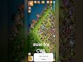 CWL INVITATION TO JOIN US @ClashOfClans #clashofclanofficial #clashofclans #coc #clashofclansindia