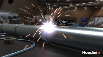 Houdini Simulation: Welding