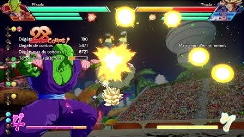 DBFZ - Piccolo mid screen spark confirm combo concept