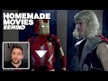 Homemade movies rewind avengers dustin reacts