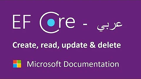 Create & Read & Update & Delete With Entity Framework Core Code First