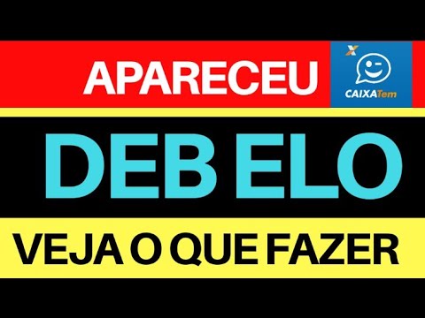 Meu dinheiro SUMIU, Apareceu DEB ELO no CAIXA TEM