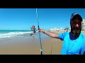 jornada de surfcasting en aguas Gaditanas