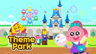 🎠Taman Hiburan Cocobi🎠Ayo pergi ke taman hiburan! Aplikasi Game Edukasi Anak | Halo Cocobi screenshot 1