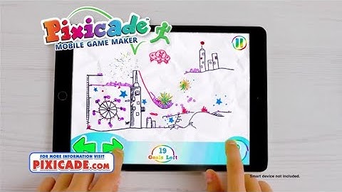 Pixicade- Turn Your Drawings Into Playable Video Games!
