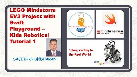 LEGO Mindstorm EV3 project with Swift Playground -Kids Robotics -Tutorial 1