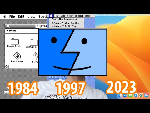 Видео: Обновление с Mac OS 1.0 до macOS 13