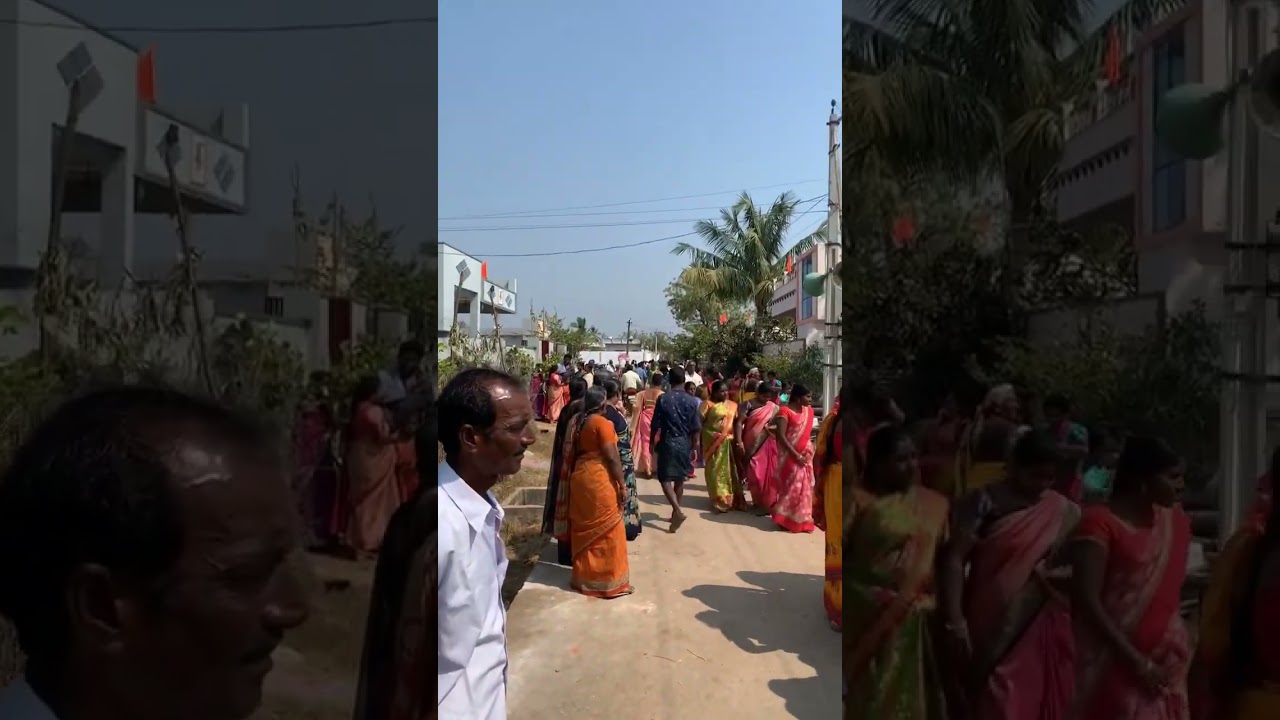 Gopavaram village dhavajasthamba prathista