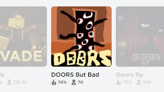my doors but bad monster attempts : r/doors_roblox