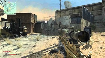 MW3:BEST EVER MSR sniper/quick scope DOME