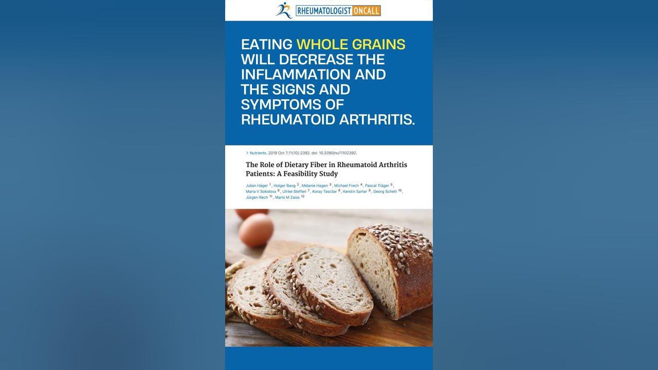 Whole Grains Help Rheumatoid Arthritis YouTube